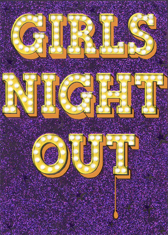 Friendship Greeting Card - Girls Night Out