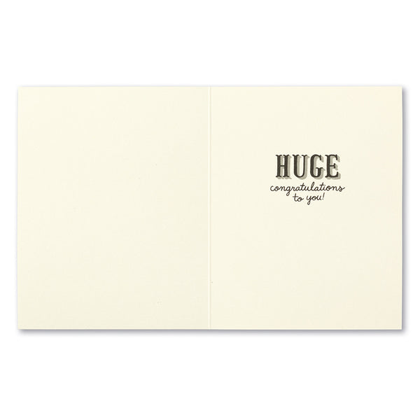 Congratulations Greeting Card - This Is Major