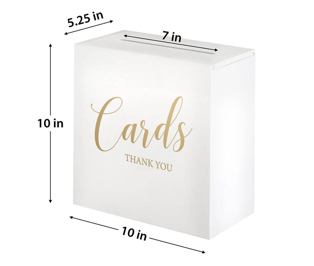 White Wooden Wedding Card Box – Avant-Garde Impressions