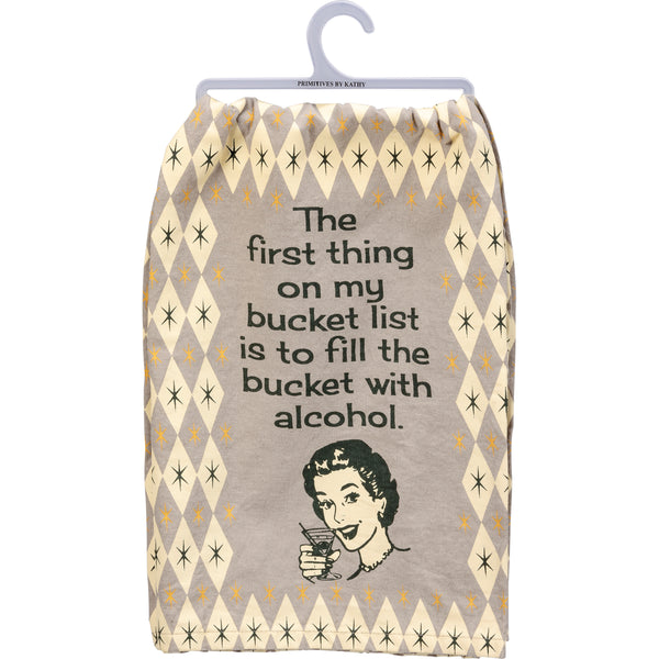 Kitchen Towel - Bucket List