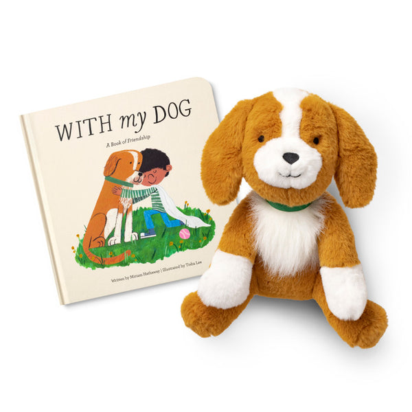 With My Dog - Book & Toy Gift Set