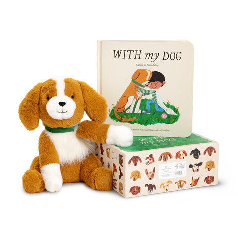 With My Dog - Book & Toy Gift Set