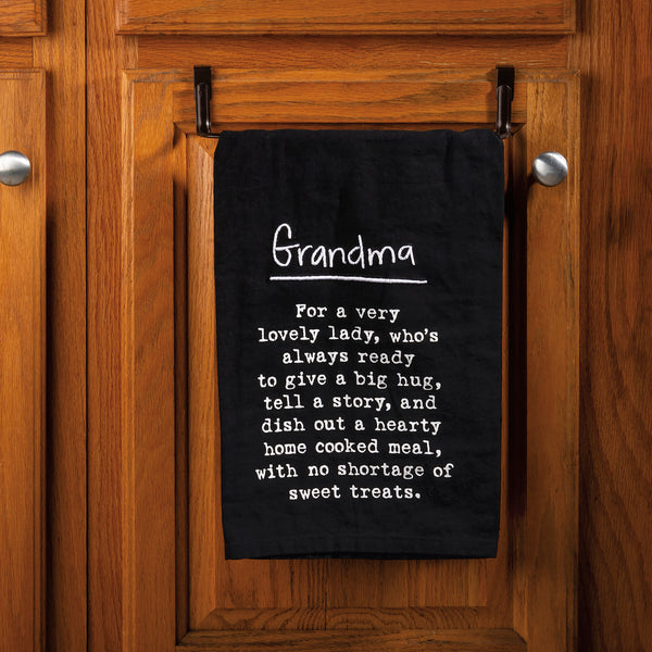 Kitchen Towel - Grandma A Very Lovely Lady