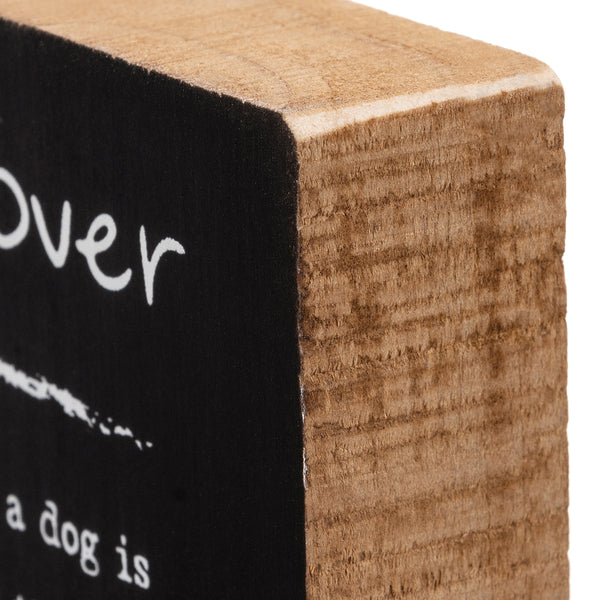 Block Sign - Dog Lover