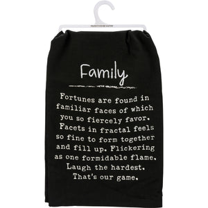 Kitchen Towel - Family