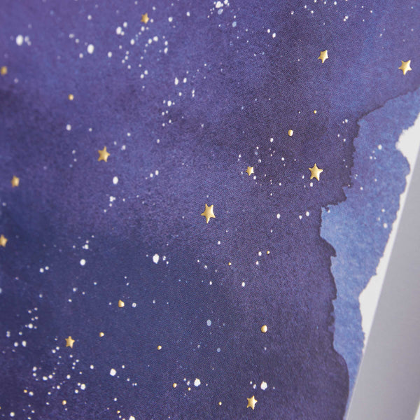 Blank Inside Greeting Card - A Billion Stars...We Aligned