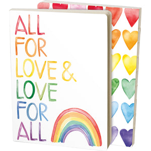 Journal - All for Love & Love for All