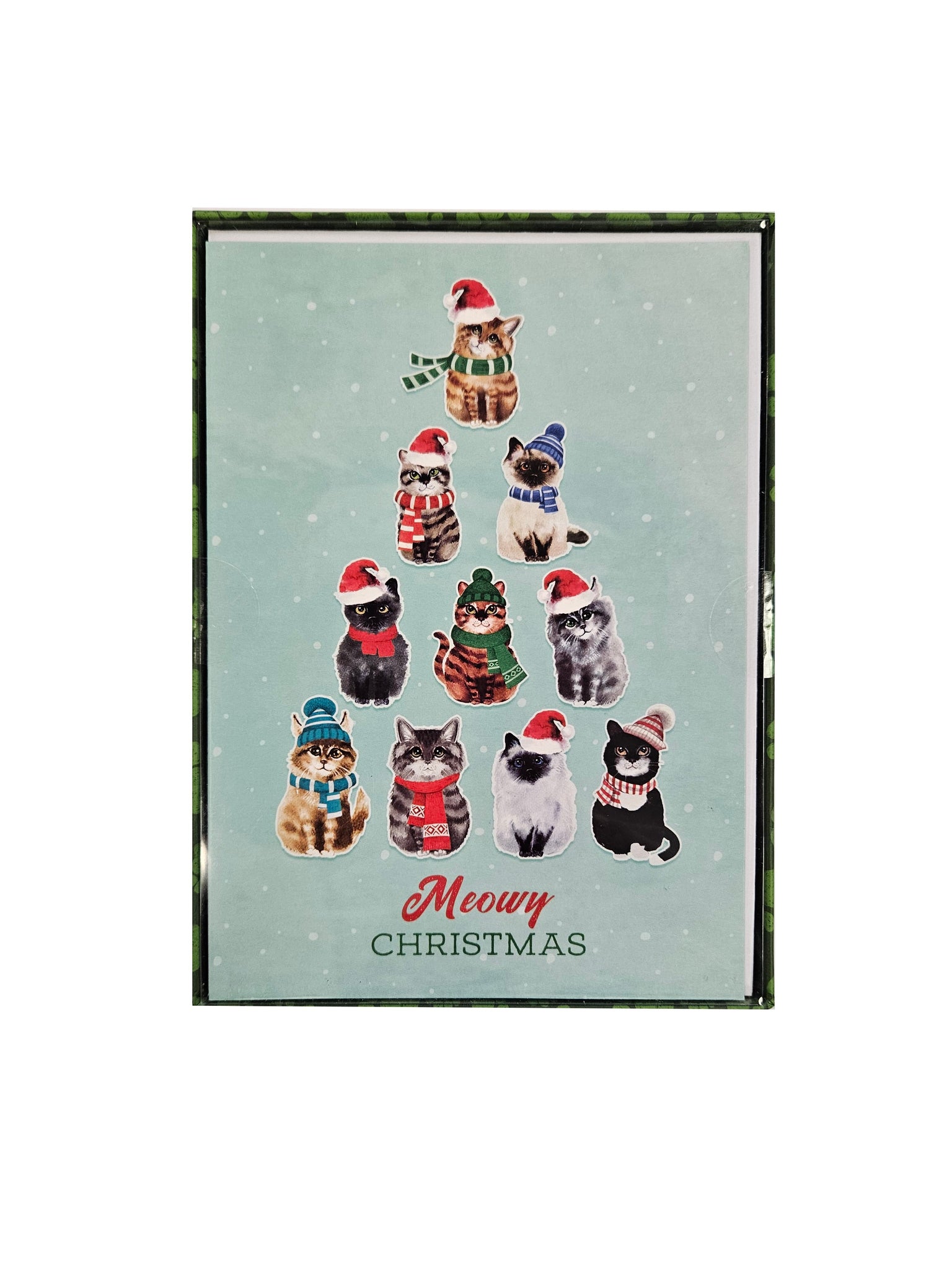 Meowy Christmas - Premium Boxed Holiday Cards - 18ct.