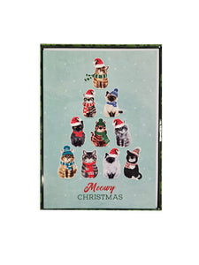 Meowy Christmas - Premium Boxed Holiday Cards - 18ct.