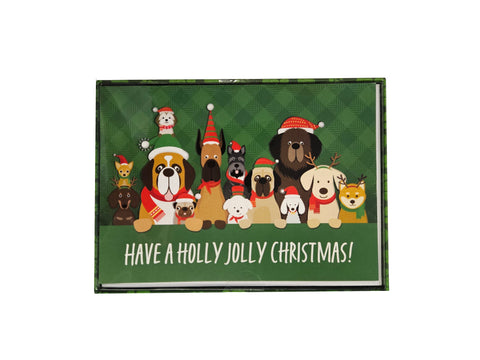 Festive Dogs - Premium Boxed Holiday Cards - 18ct.