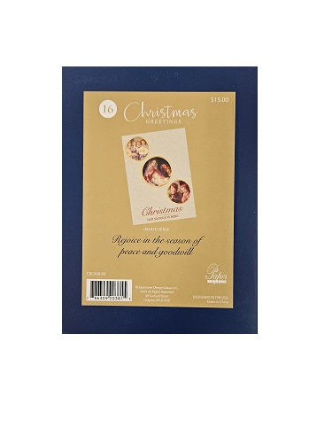 Christmas Our Saviour Is Born - Religious Premium Boxed Holiday Cards - 16ct.