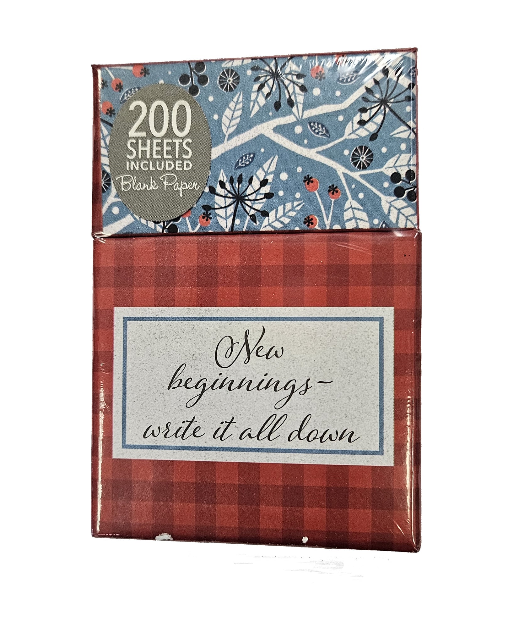Flip Top Box Notes - New Beginnings - Boxed Blank Stationery