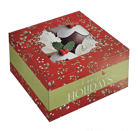 Holiday Cupcake/Cookie Box - Happy Holidays