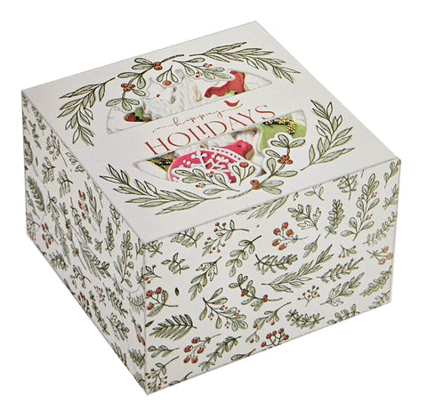 Holiday Cookie Boxes -2 pack - Happy Holidays