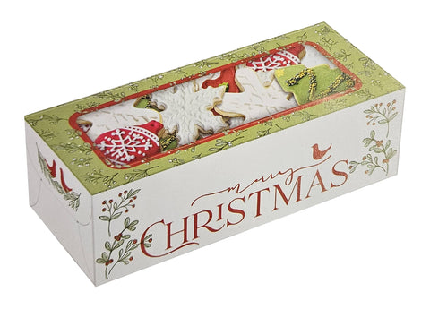 Holiday Cookie Boxes - 2 pack - Merry Christmas
