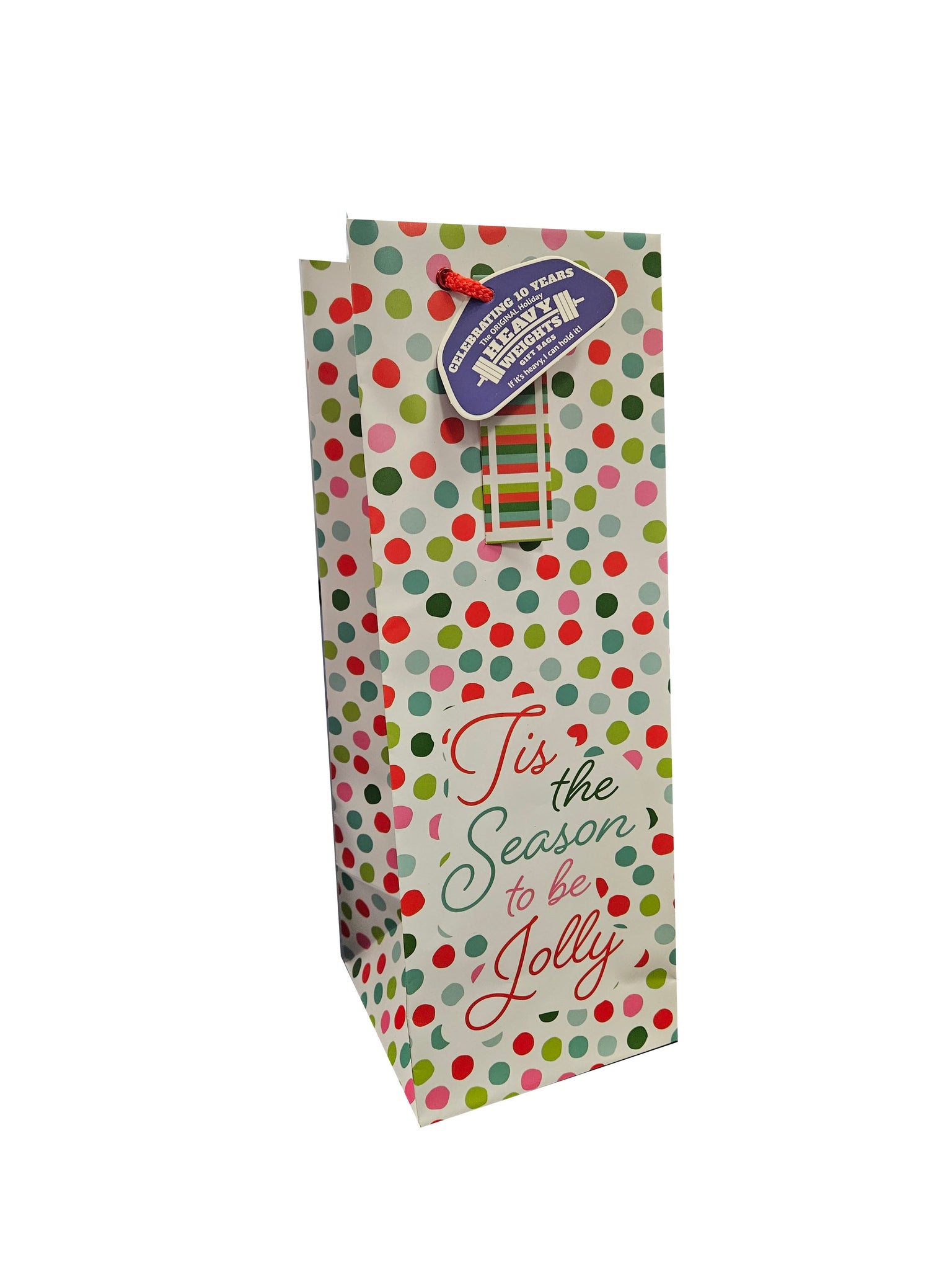 Holiday Wine Bag - 'Tis The Season To Be Jolly