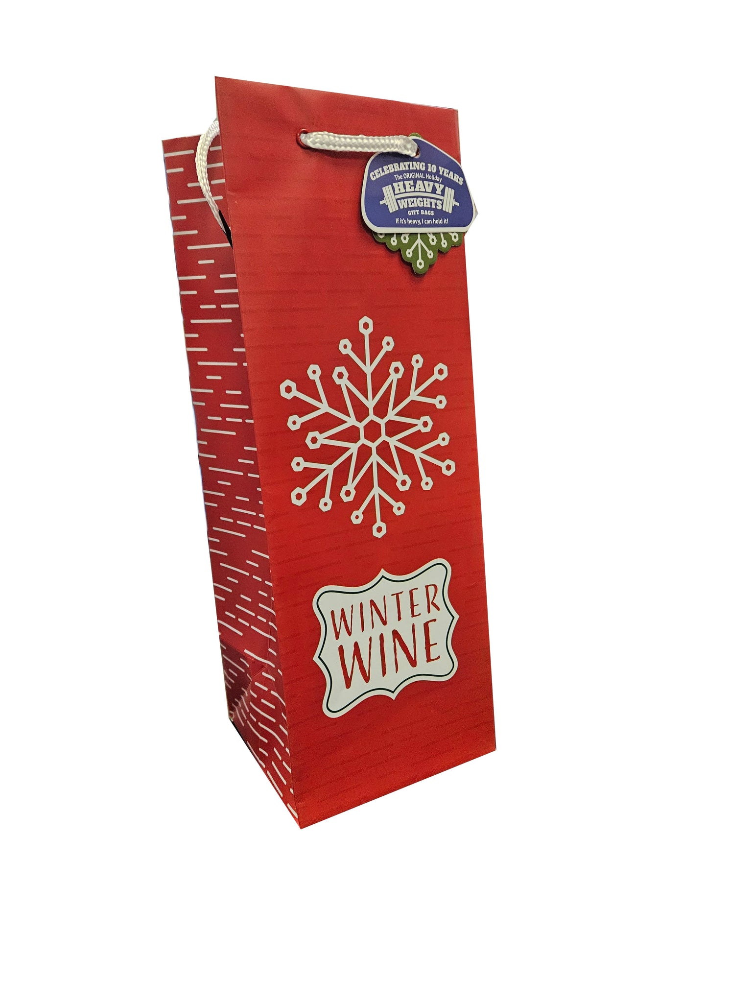 Holiday Wine Bag - Winter Wine