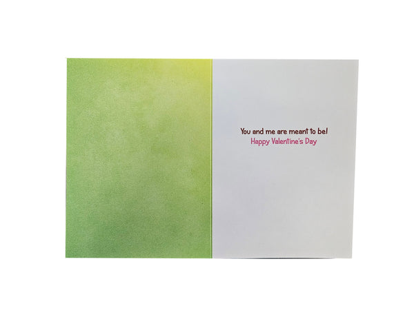 Valentine's Day Greeting Card  - Hugging Dogs