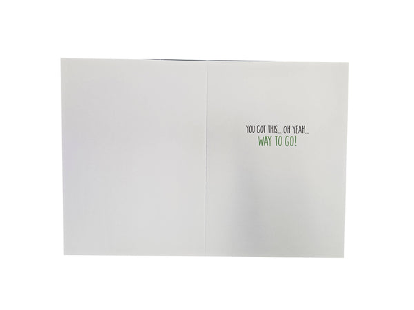 Congratulations Greeting Card - Way To Go Baby