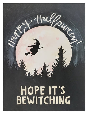 Halloween Greeting Card - Bewitching