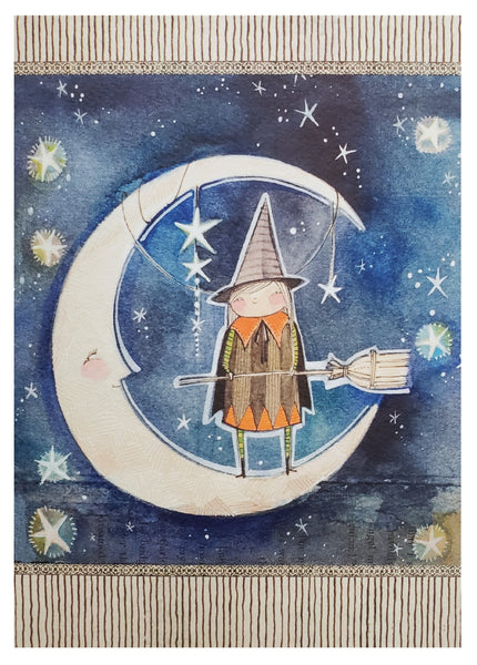 Halloween Greeting Card - Witching Hour