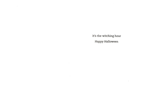Halloween Greeting Card - Witching Hour