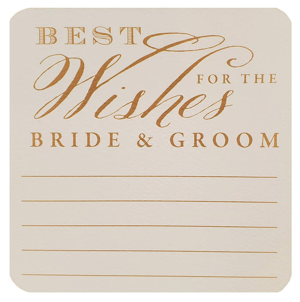 20 ct. Wedding Coaster Set