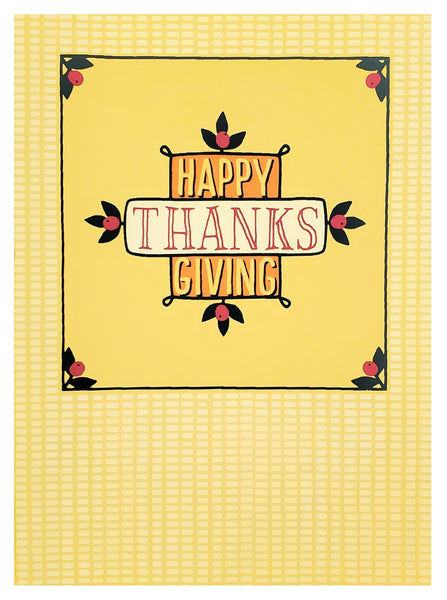 Thanksgiving Greeting Card - Maize