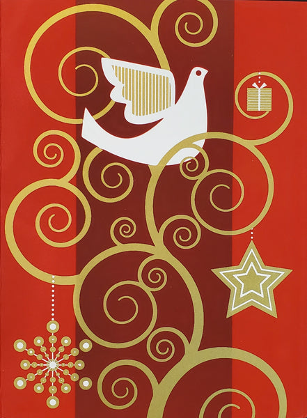 Red Dove - Boxed Christmas Cards - 8 ct.