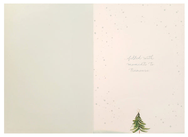 Christmas Greeting Card - Watercolor Christmas Tree