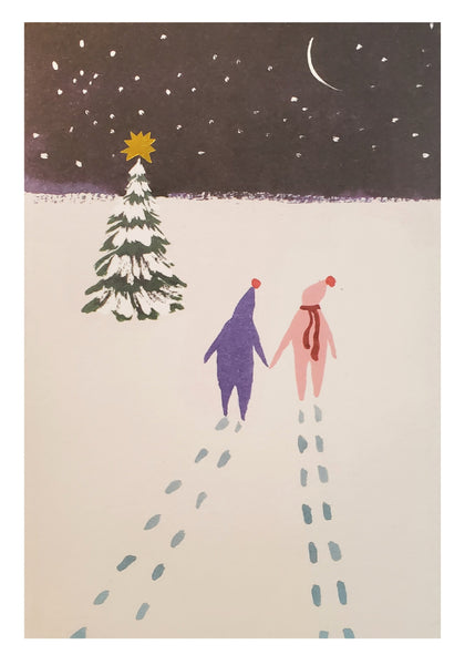 Christmas Greeting Card - Twinkly Christmas