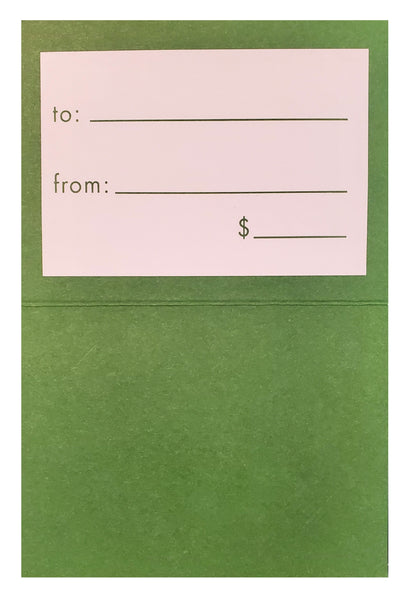 Christmas Greeting Card - Gift Card Holder