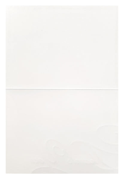 6 ct. Thank You Cards - Red Script on White