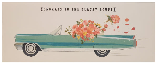 Wedding Greeting Card - Classy Couple