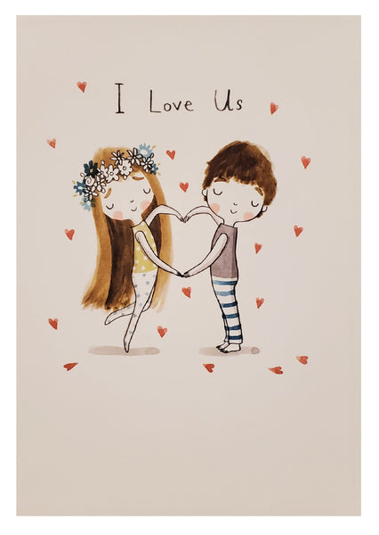 Valentine's Day Greeting Card  - I Love Us