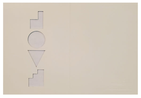 Valentine's Day Greeting Card  - LOVE