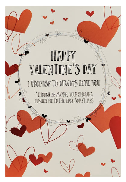 Valentine's Day Greeting Card  - I Promise