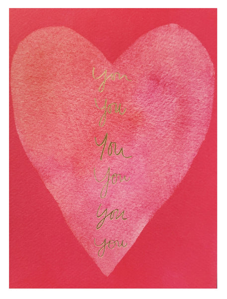 Valentine's Day Greeting Card  - You You You