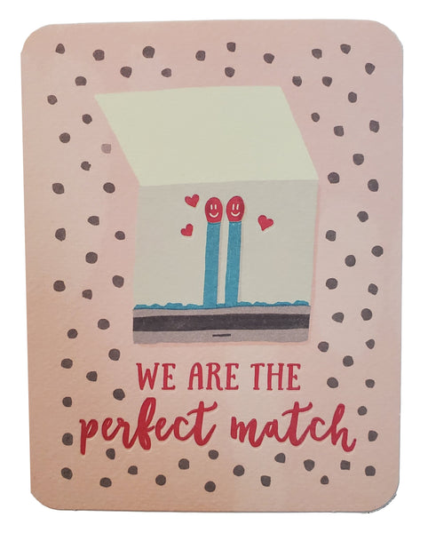 Valentine's Day Greeting Card  - Perfect Match