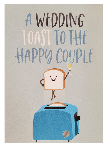 Wedding Greeting Card - Toast