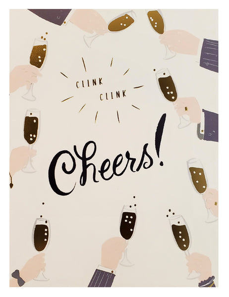 Wedding Greeting Card - Cheers