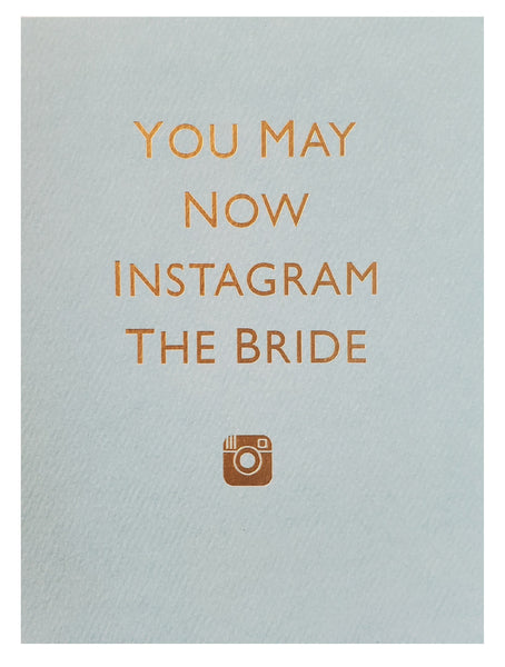 Wedding Greeting Card - Instagram