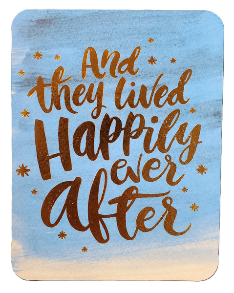 Wedding Greeting Card - Happily Ever After