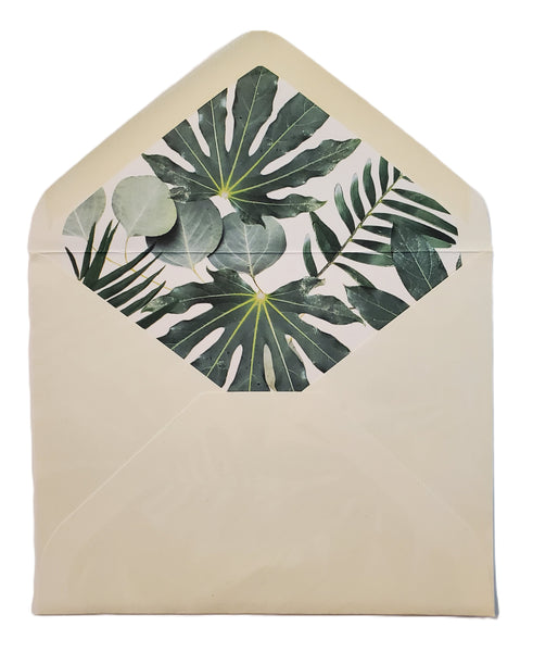 Romantic Greeting Card - Jungle