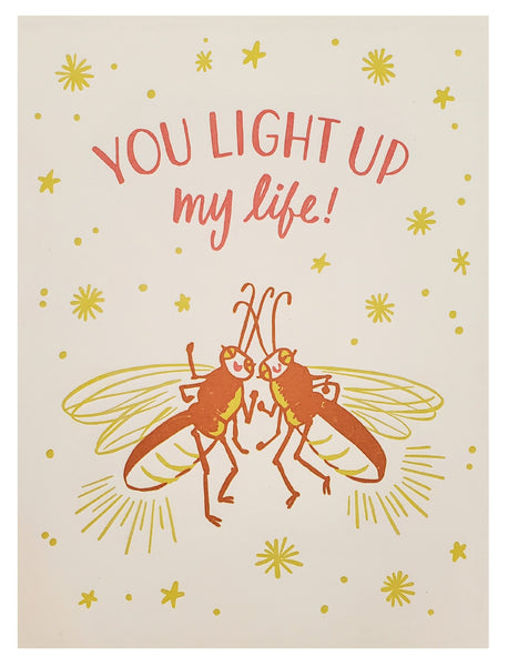 Romantic Greeting Card - Light Up My Life