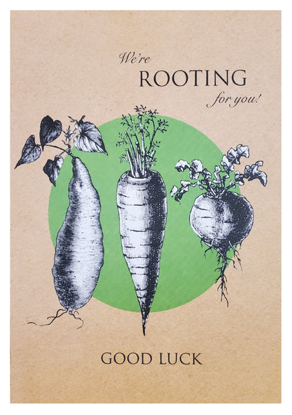 Encouragement Greeting Card - Rooting for You