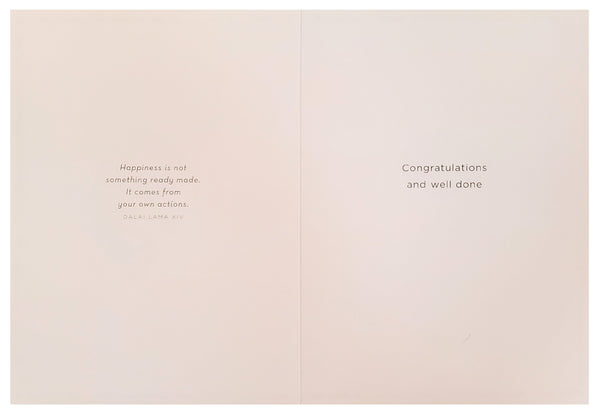 Congratulations Greeting Card - Dazzling