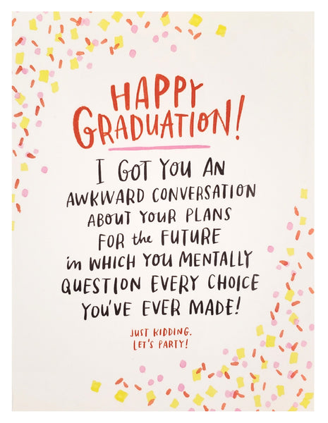 Graduation Greeting Card - Happy Graduation