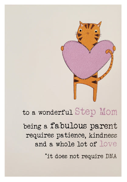 Mother's Day Greeting Card for Step Moms