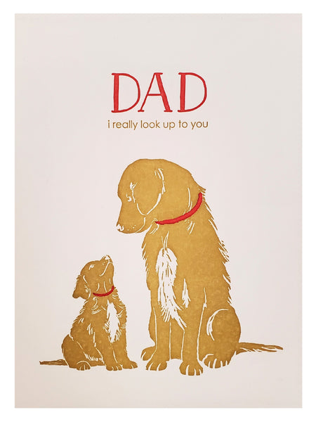 Father's Day Greeting Card - Look Up To
